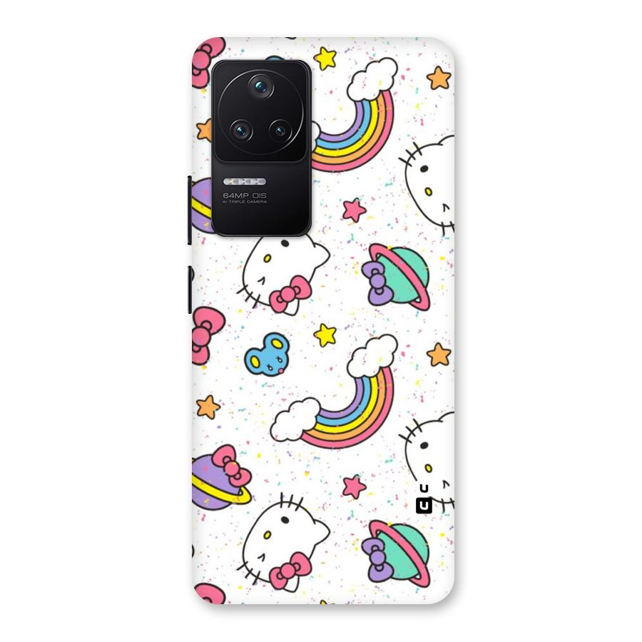 Rainbow Kit Tee Back Case for Poco F4 5G