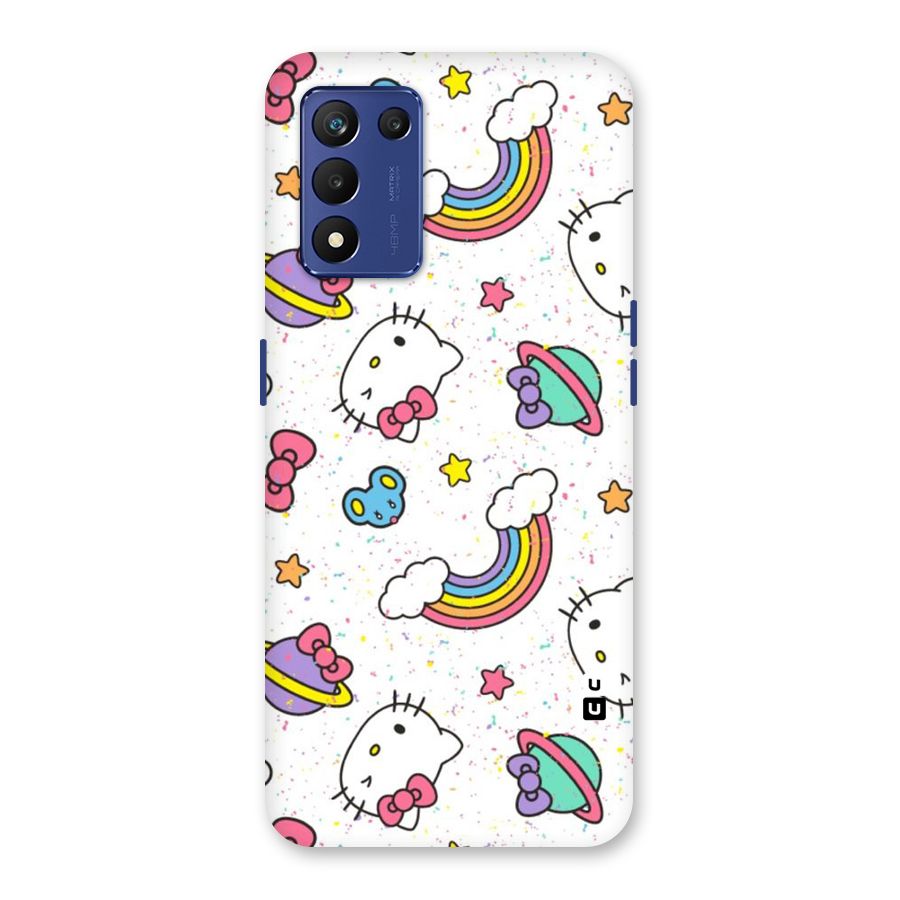 Rainbow Kit Tee Back Case for Realme 9 5G Speed