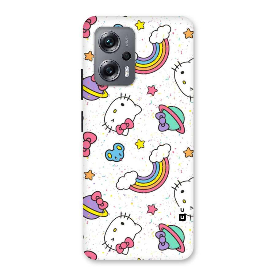 Rainbow Kit Tee Back Case for Redmi K50i
