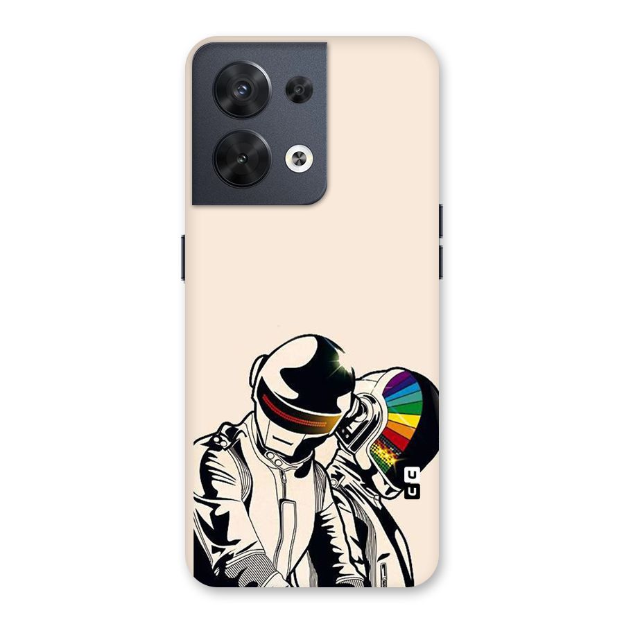 Rainbow Radio Back Case for Oppo Reno8 5G