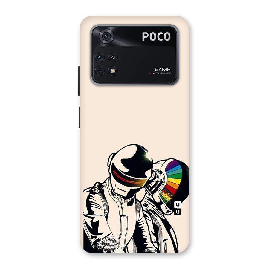 Rainbow Radio Back Case for Poco M4 Pro 4G