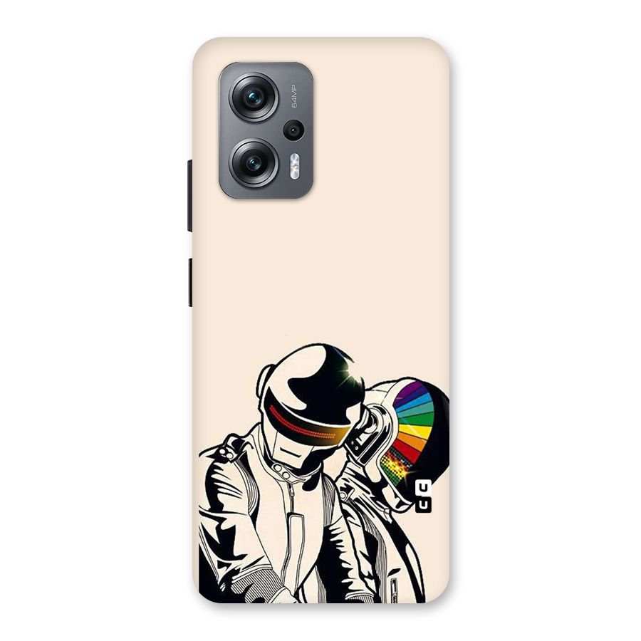 Rainbow Radio Back Case for Redmi K50i