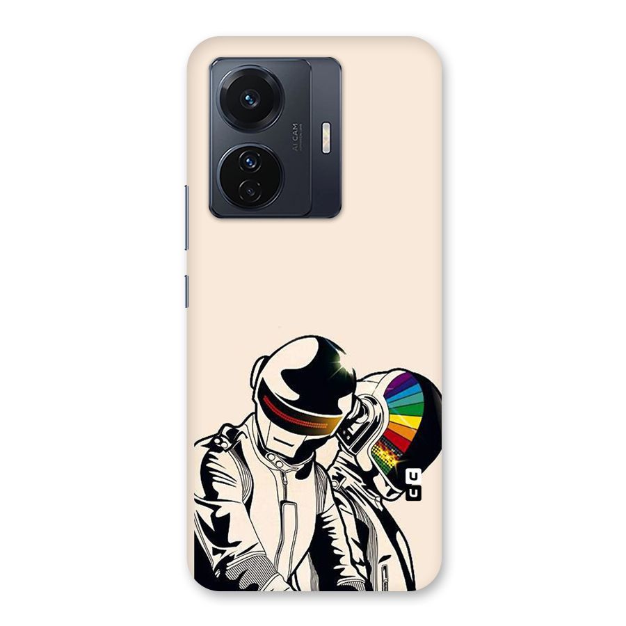 Rainbow Radio Back Case for Vivo T1 Pro