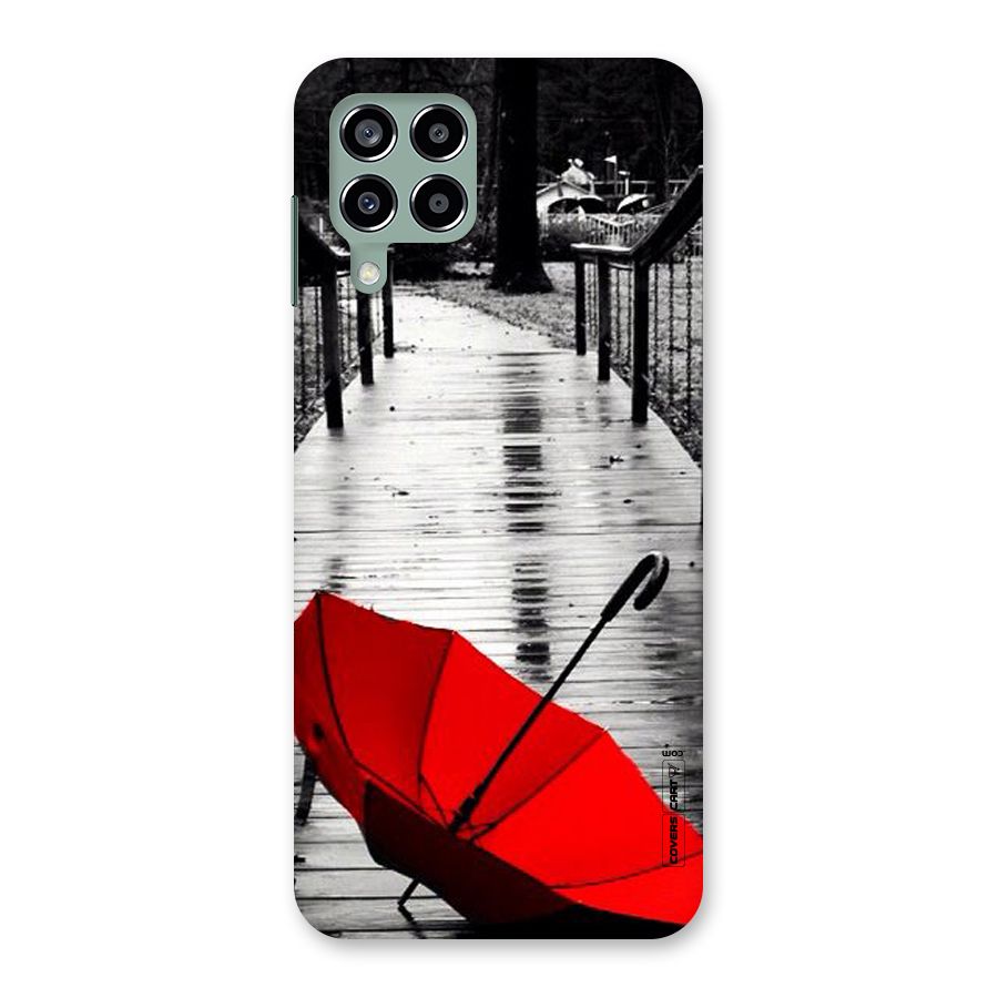 Rainy Red Umbrella Back Case for Galaxy M33