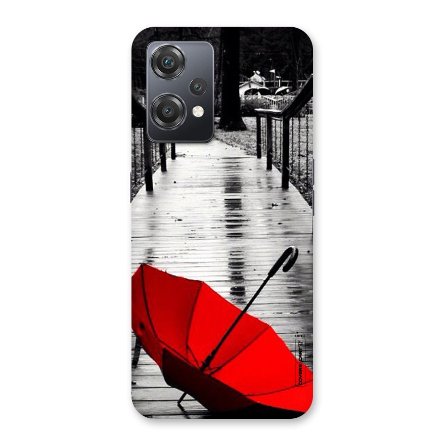 Rainy Red Umbrella Back Case for OnePlus Nord CE 2 Lite 5G