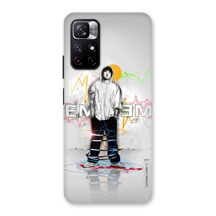Rap King Eminem Back Case for Redmi Note 11T 5G