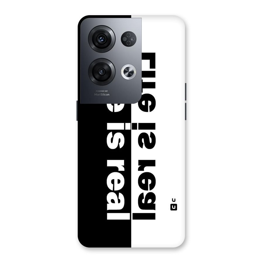 Real Life Back Case for Oppo Reno8 Pro 5G