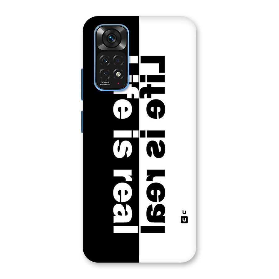 Real Life Back Case for Redmi Note 11S