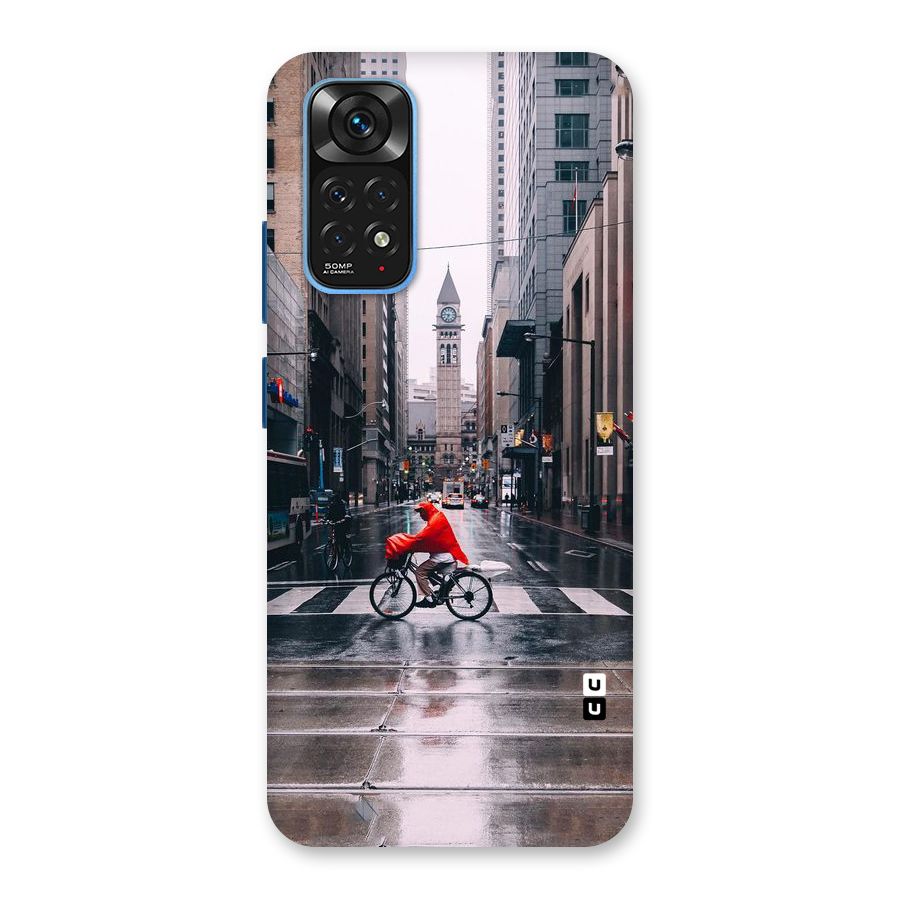 Red Bicycle Street Back Case for Redmi Note 11S