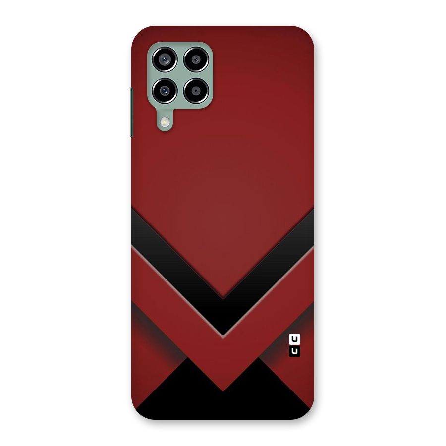 Red Black Fold Back Case for Galaxy M33