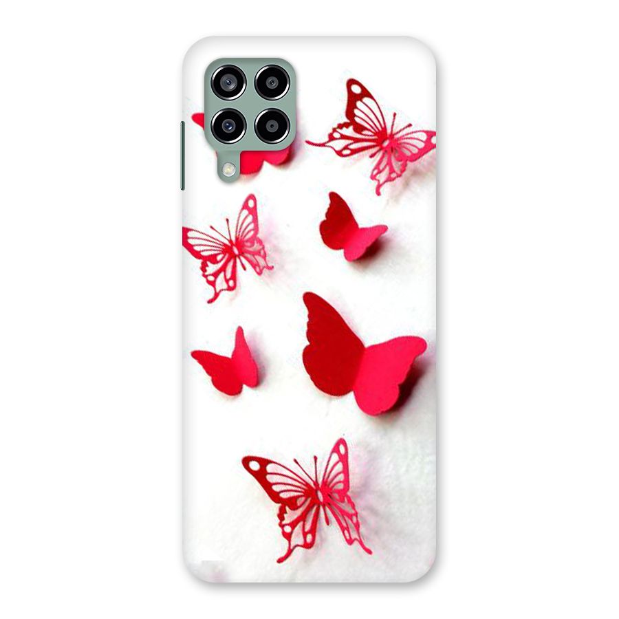 Red Butterflies Back Case for Galaxy M33