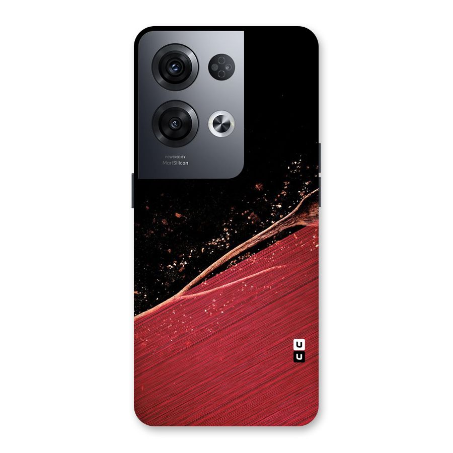 Red Flow Drops Back Case for Oppo Reno8 Pro 5G