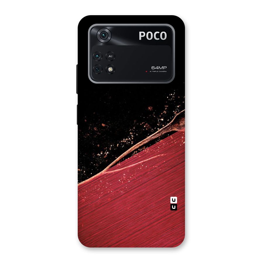 Red Flow Drops Back Case for Poco M4 Pro 4G