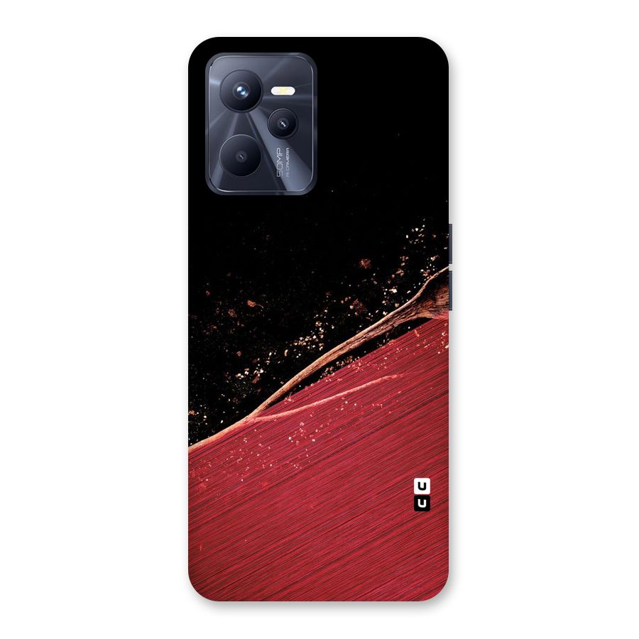 Red Flow Drops Back Case for Realme C35
