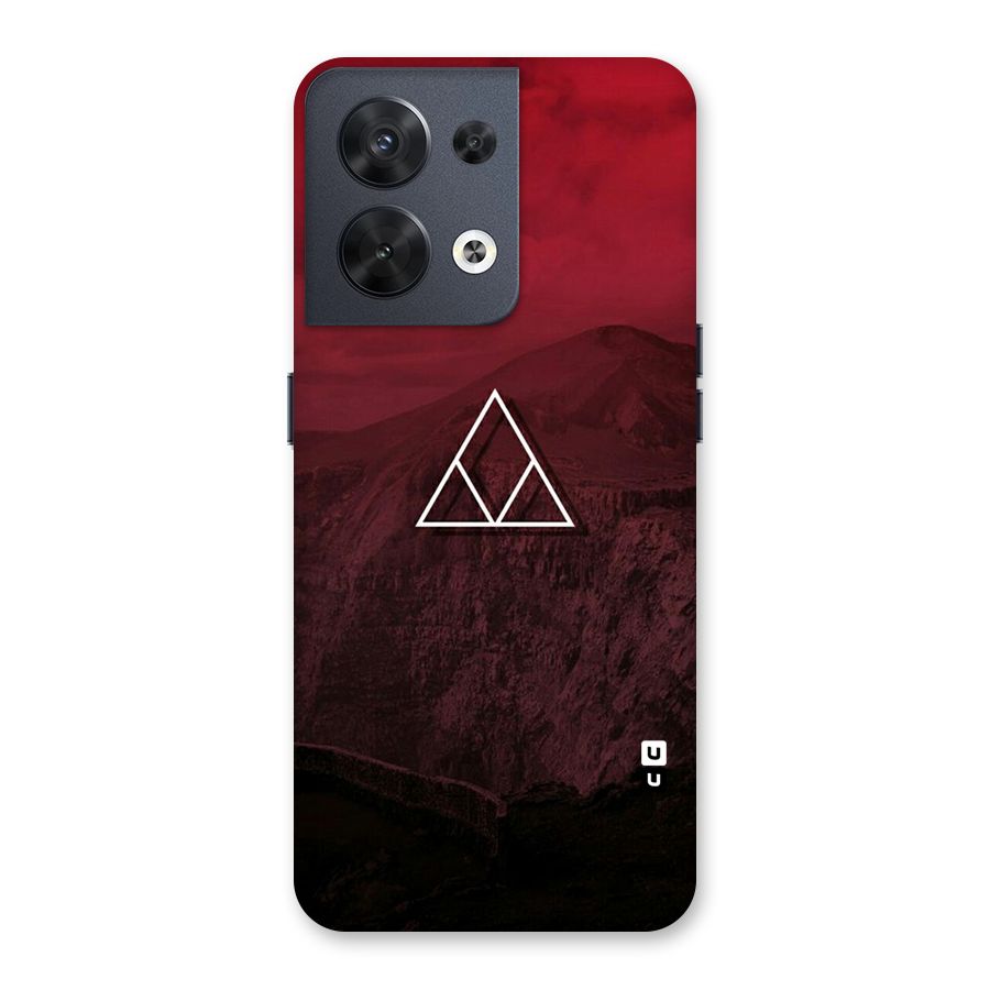 Red Hills Back Case for Oppo Reno8 5G