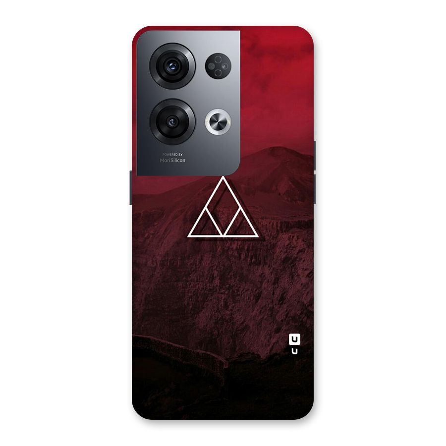 Red Hills Back Case for Oppo Reno8 Pro 5G