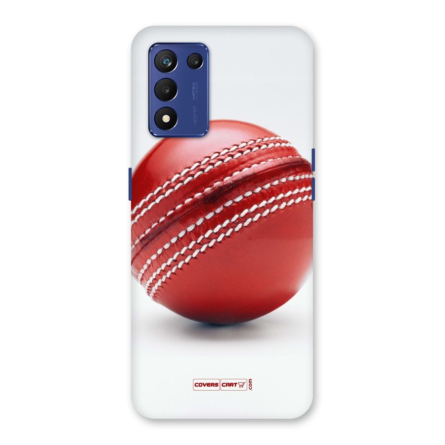 Red International Cricket Ball Back Case for Realme 9 5G Speed