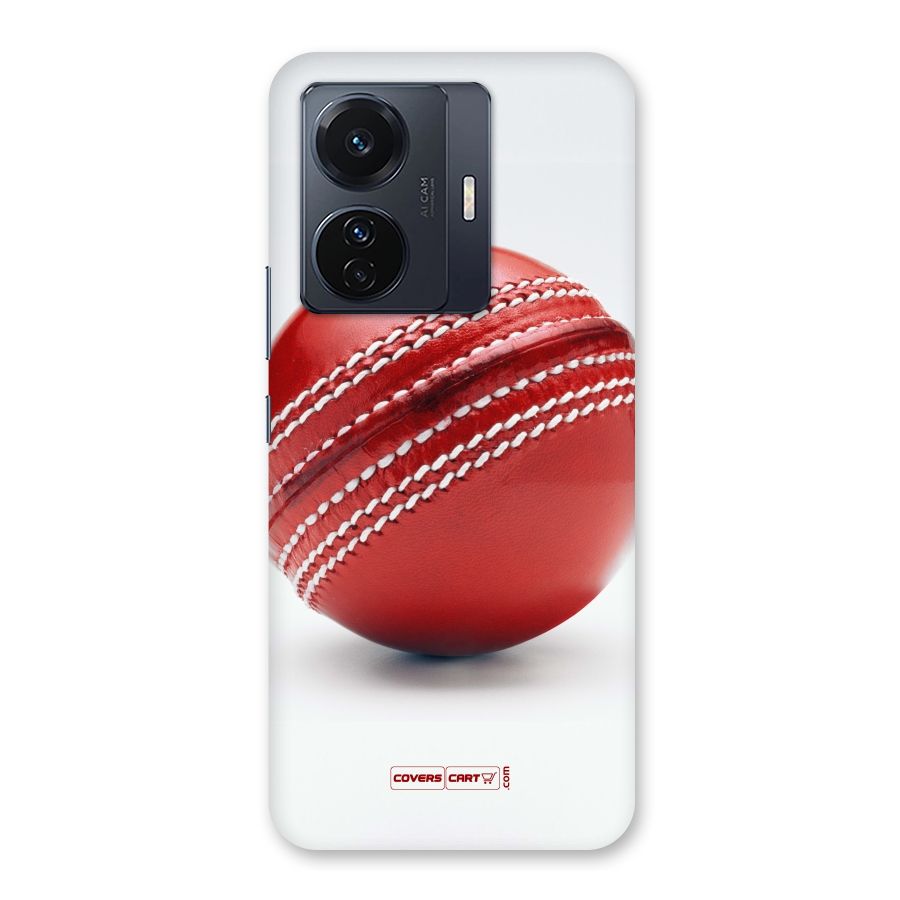 Red International Cricket Ball Back Case for Vivo T1 Pro