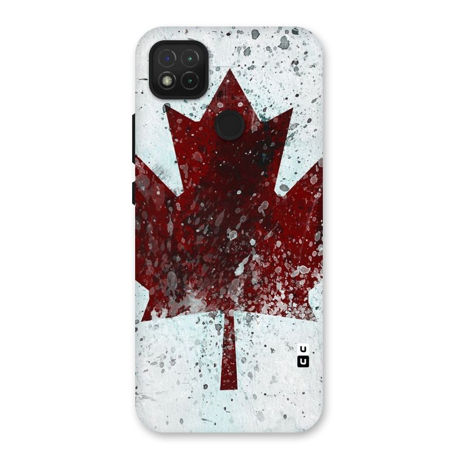 Red Maple Snow Back Case for Redmi 9 Activ
