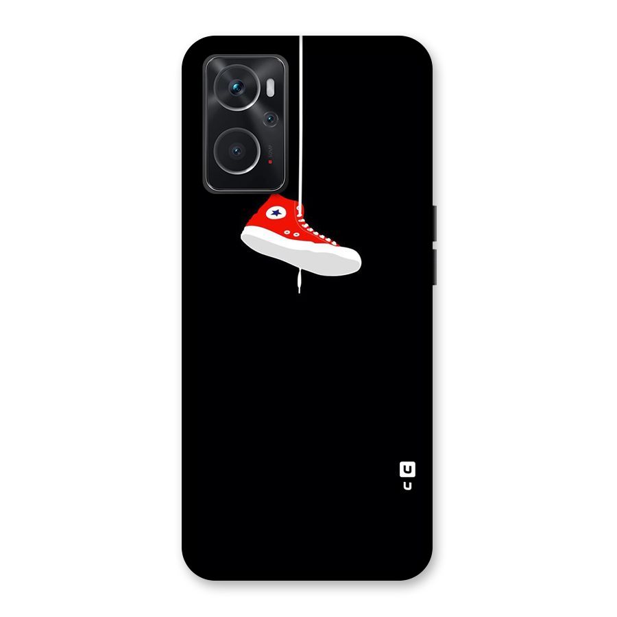Red Shoe Hanging Back Case for Oppo K10 4G