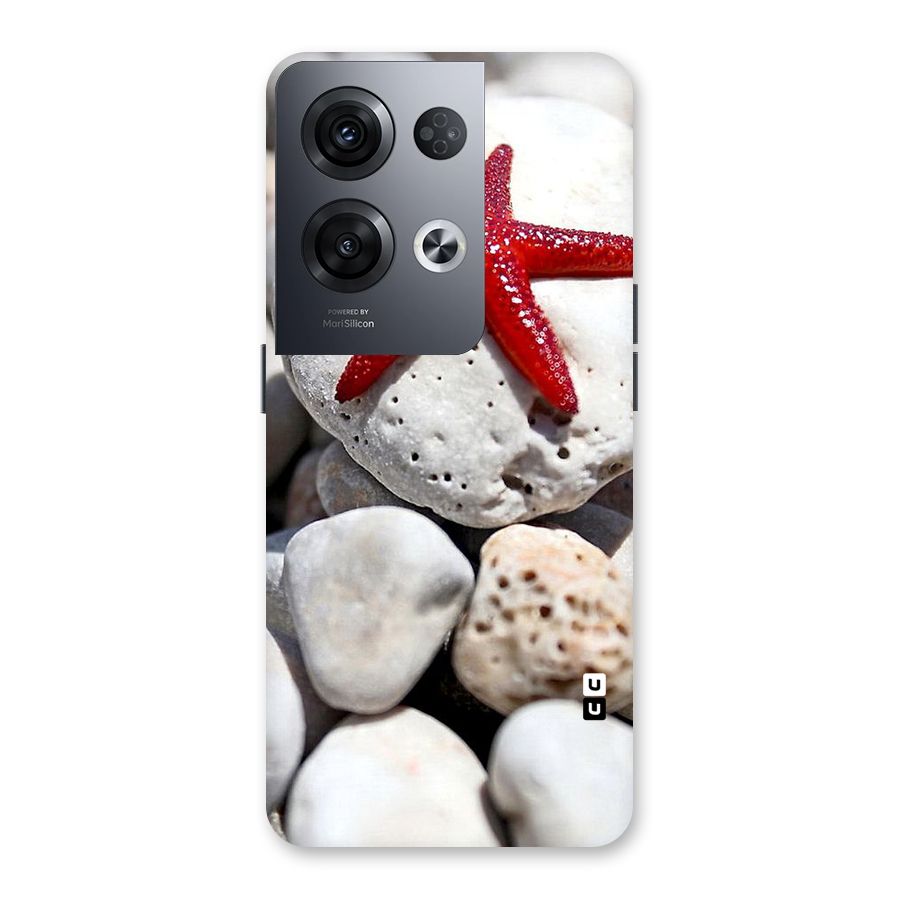 Red Star Fish Back Case for Oppo Reno8 Pro 5G