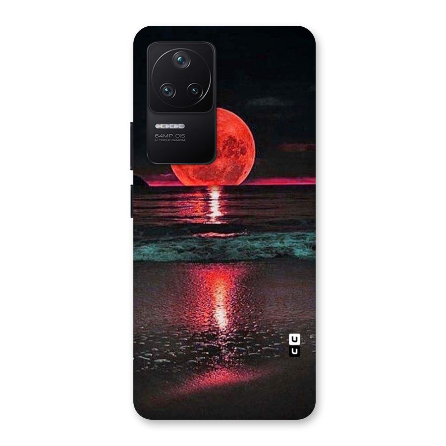 Red Sun Ocean Back Case for Poco F4 5G