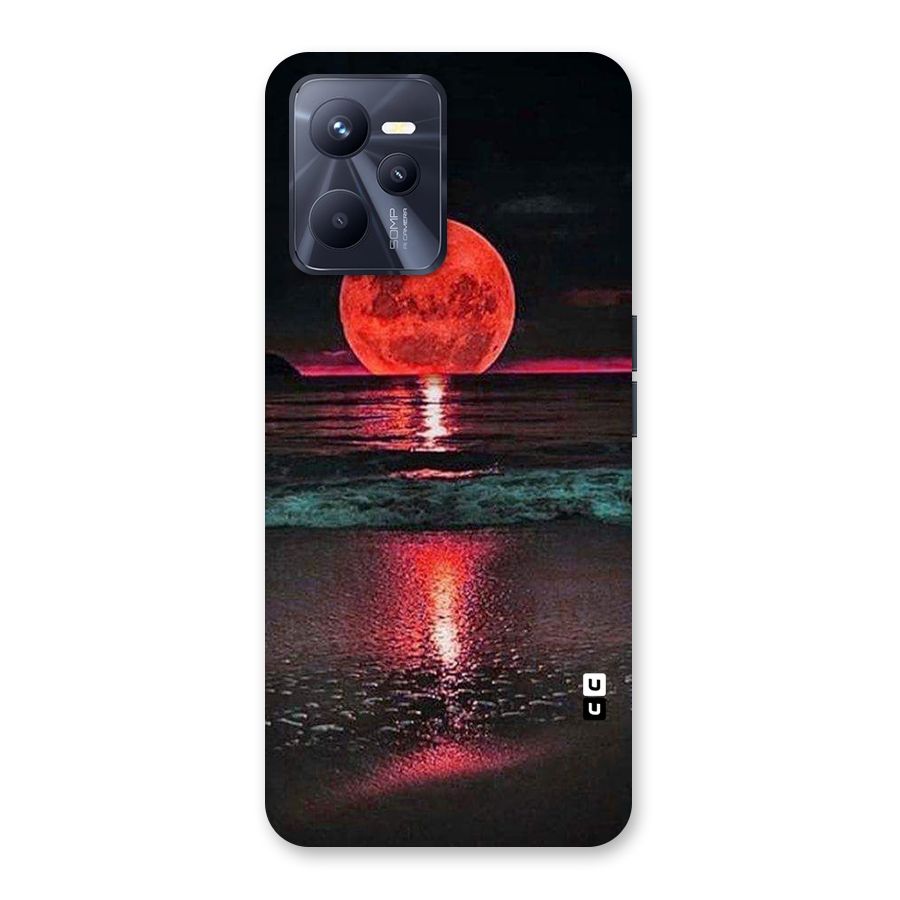 Red Sun Ocean Back Case for Realme C35