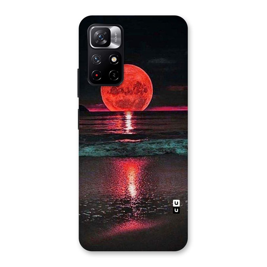 Red Sun Ocean Back Case for Redmi Note 11T 5G