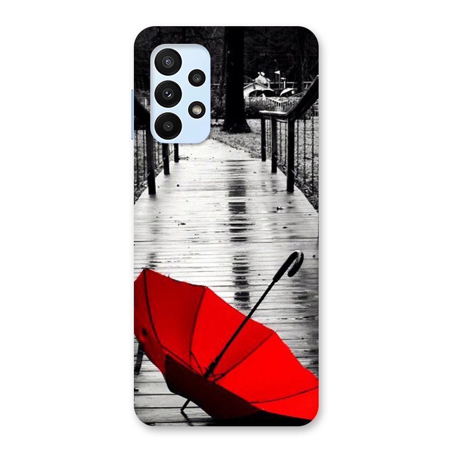 Red Umbrella Back Case for Galaxy A23