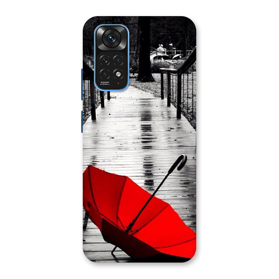 Red Umbrella Back Case for Redmi Note 11S
