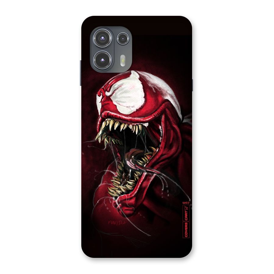 Red Venom Artwork Back Case for Motorola Edge 20 Fusion