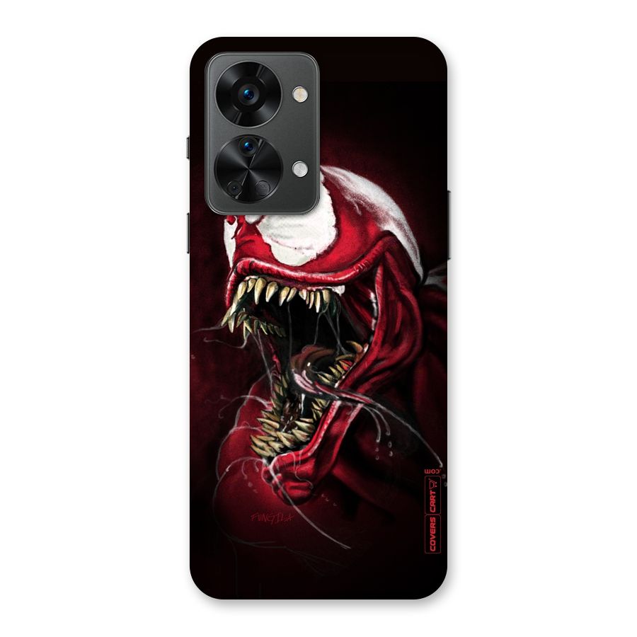 Red Venom Artwork Back Case for OnePlus Nord 2T