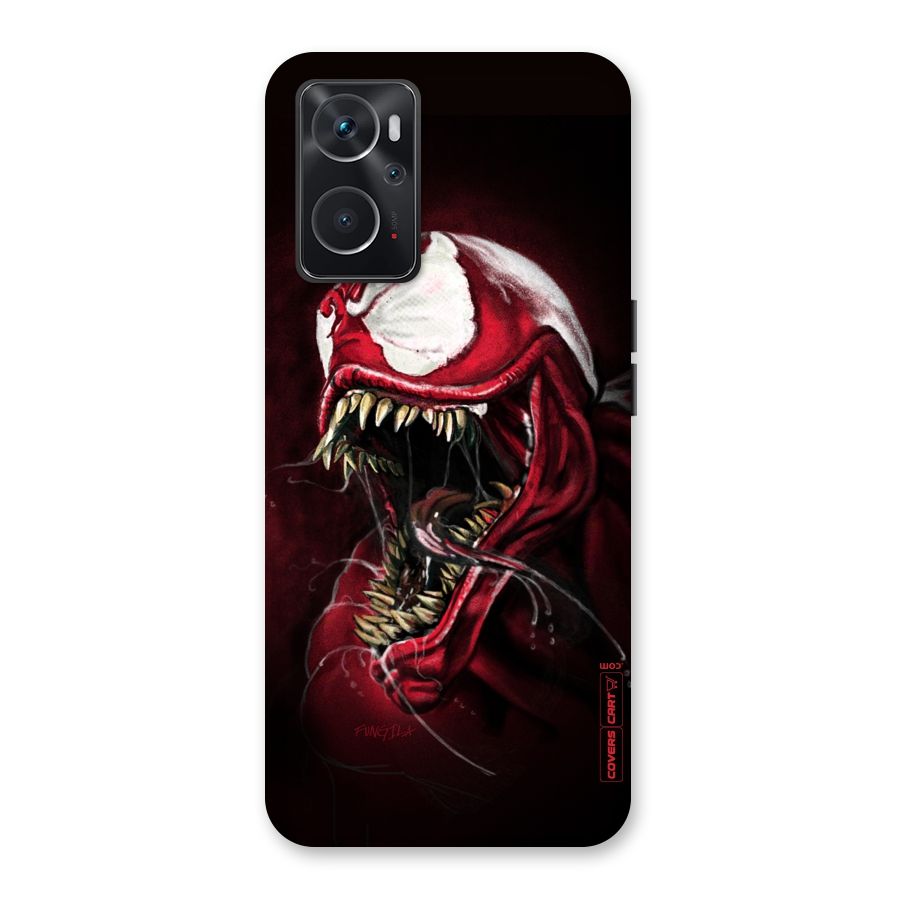 Red Venom Artwork Back Case for Oppo K10 4G