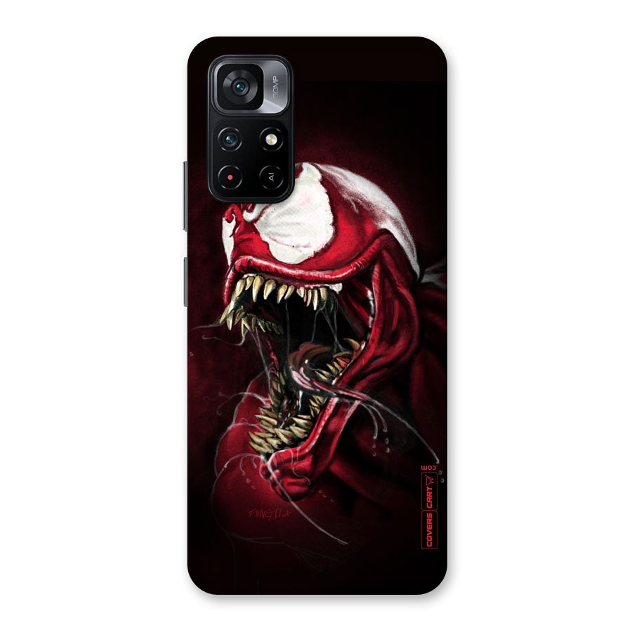 Red Venom Artwork Back Case for Poco M4 Pro 5G