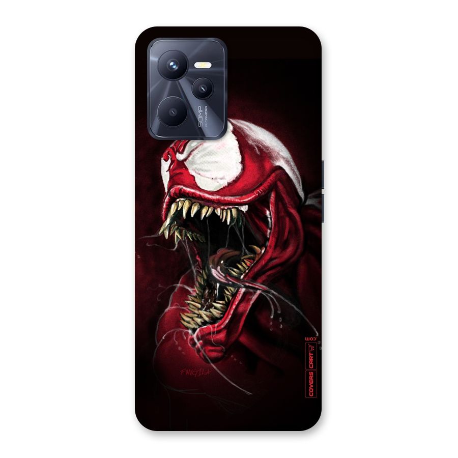 Red Venom Artwork Back Case for Realme C35