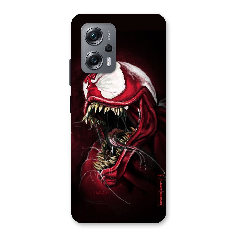 Red Venom Artwork Back Case for Redmi K50i