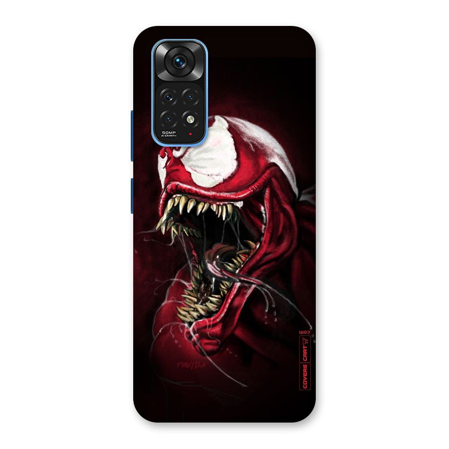 Red Venom Artwork Back Case for Redmi Note 11S