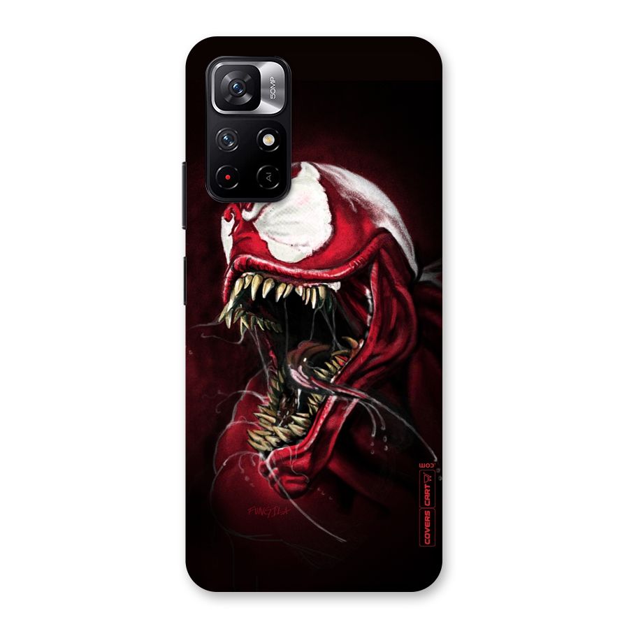 Red Venom Artwork Back Case for Redmi Note 11T 5G