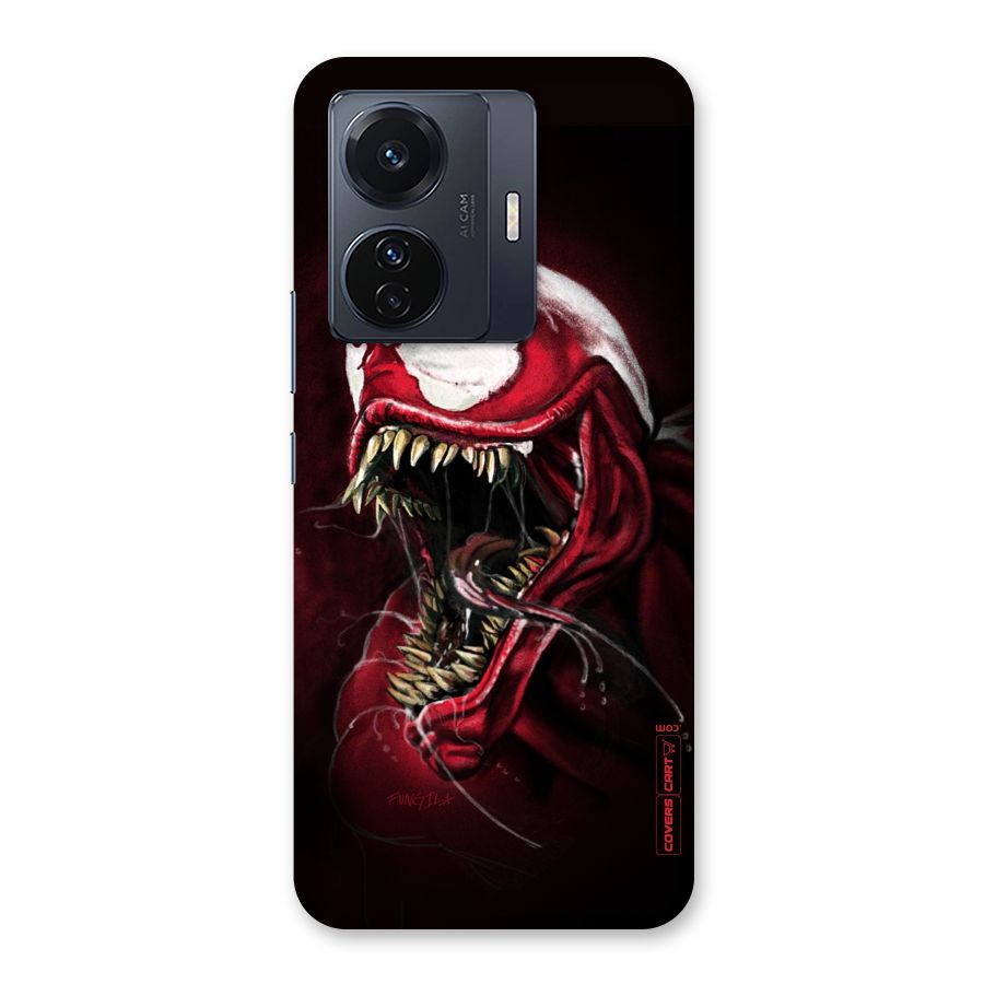 Red Venom Artwork Back Case for Vivo T1 Pro