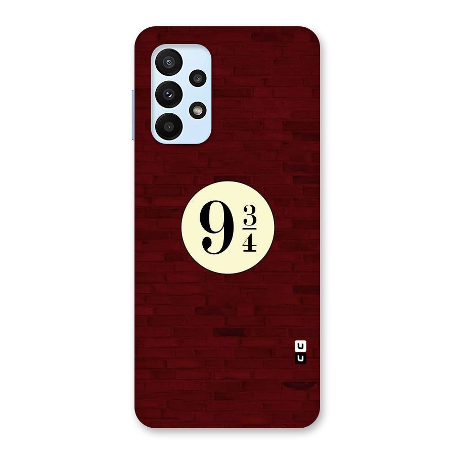 Red Wall Express Back Case for Galaxy A23