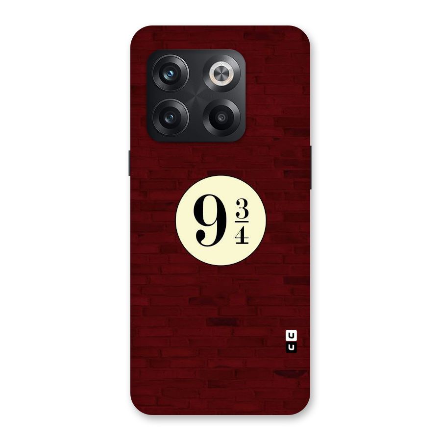 Red Wall Express Back Case for OnePlus 10T