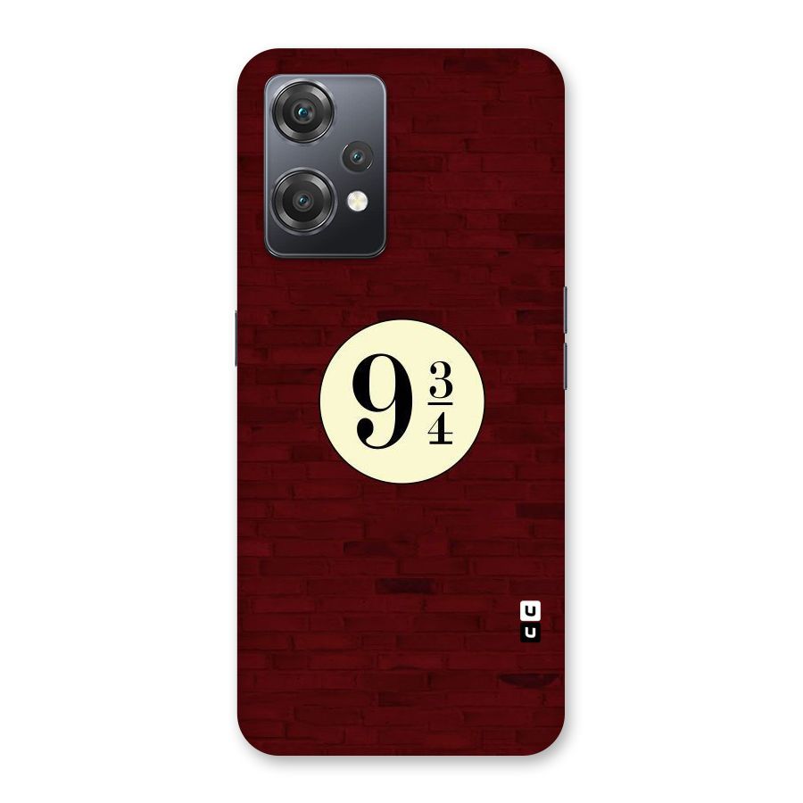 Red Wall Express Back Case for OnePlus Nord CE 2 Lite 5G