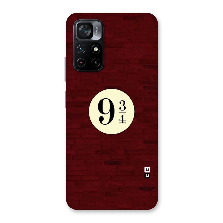 Red Wall Express Back Case for Poco M4 Pro 5G