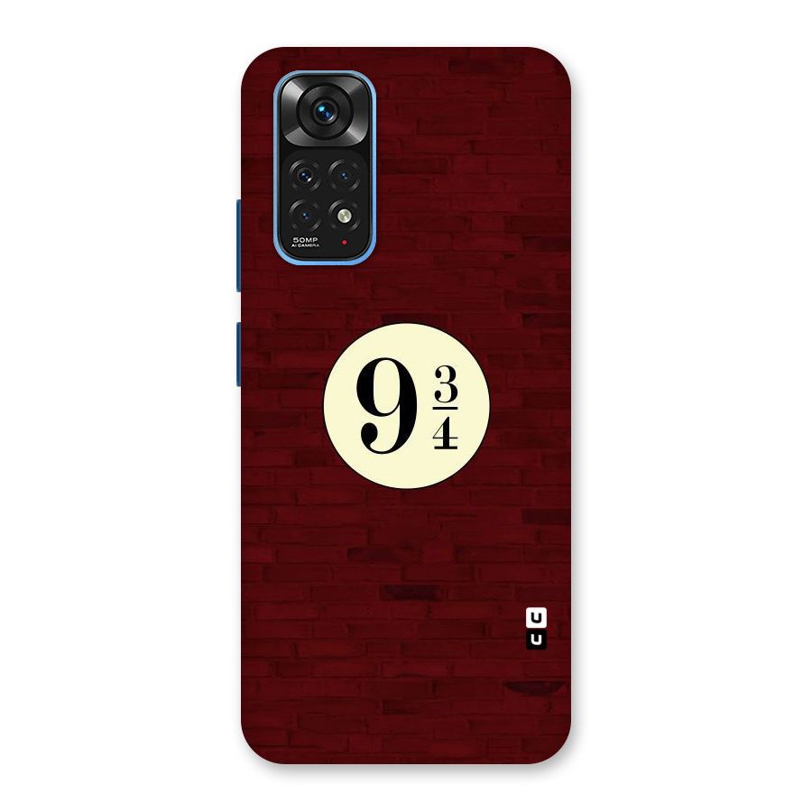 Red Wall Express Back Case for Redmi Note 11S