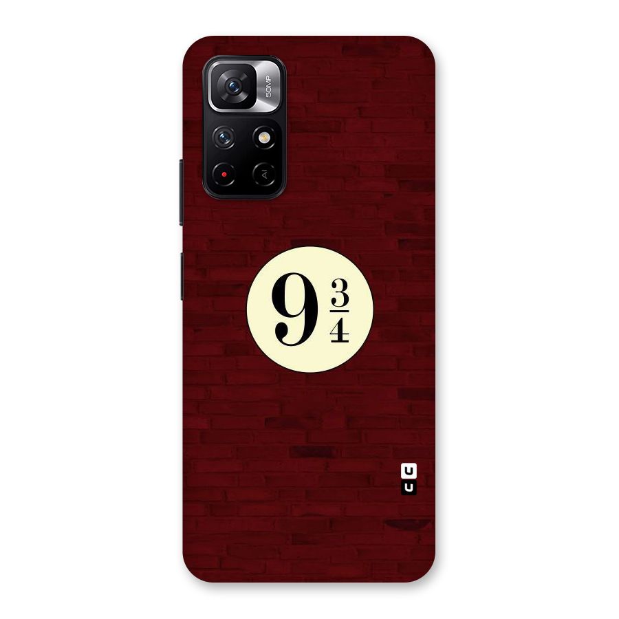 Red Wall Express Back Case for Redmi Note 11T 5G