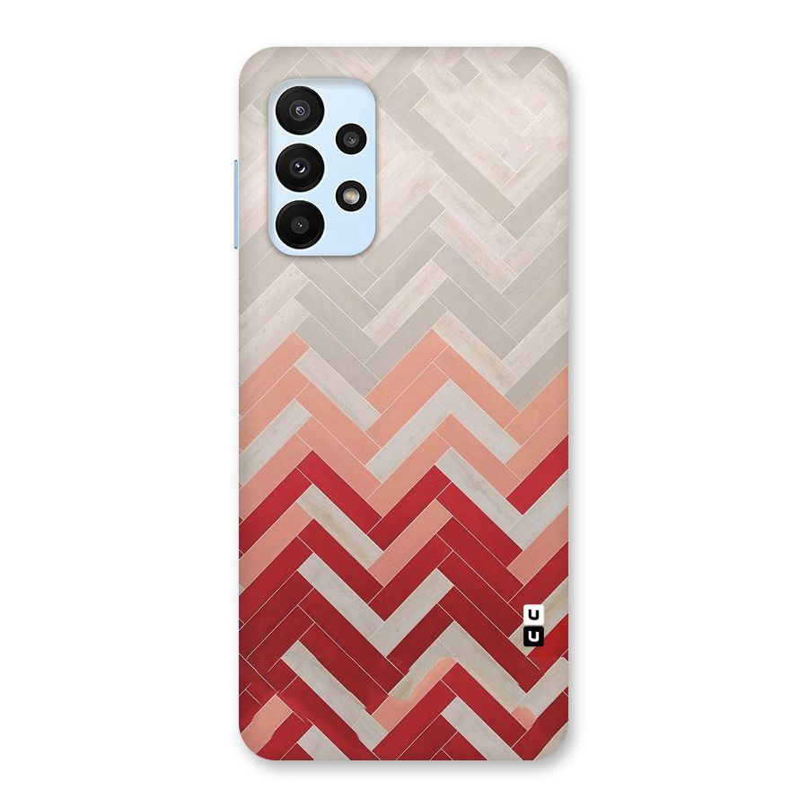 Reds and Greys Back Case for Galaxy A23