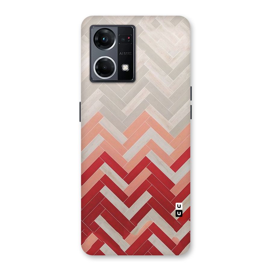 Reds and Greys Glass Back Case for Oppo F21 Pro 5G