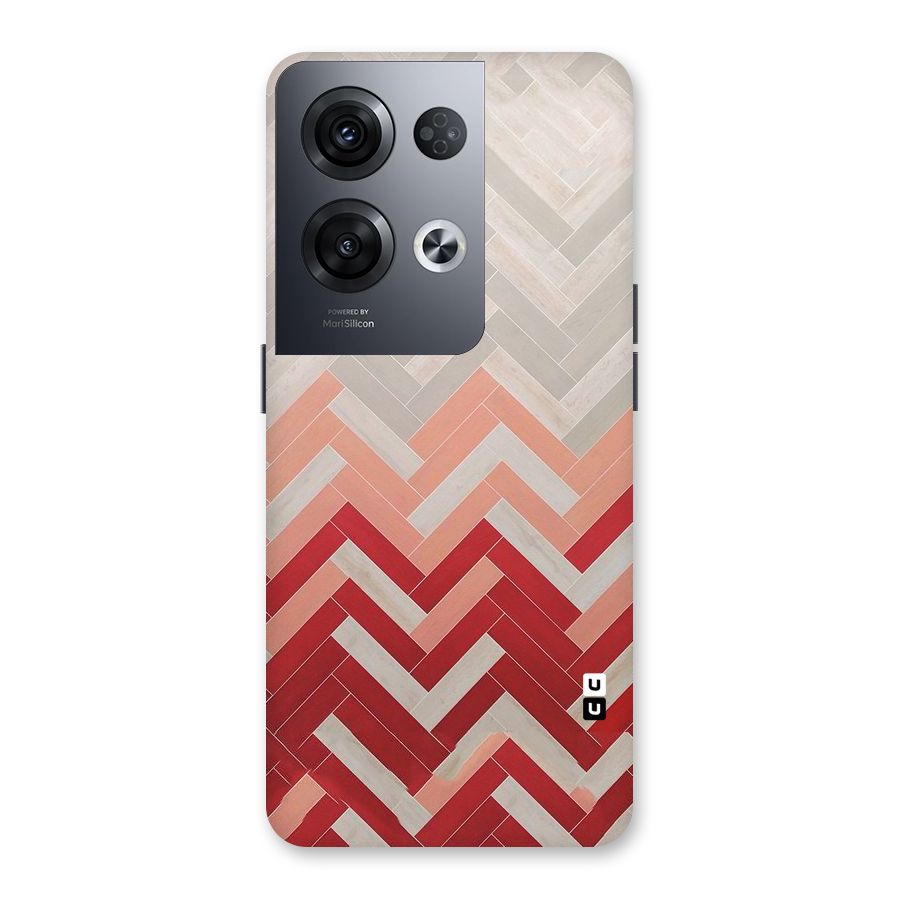 Reds and Greys Back Case for Oppo Reno8 Pro 5G