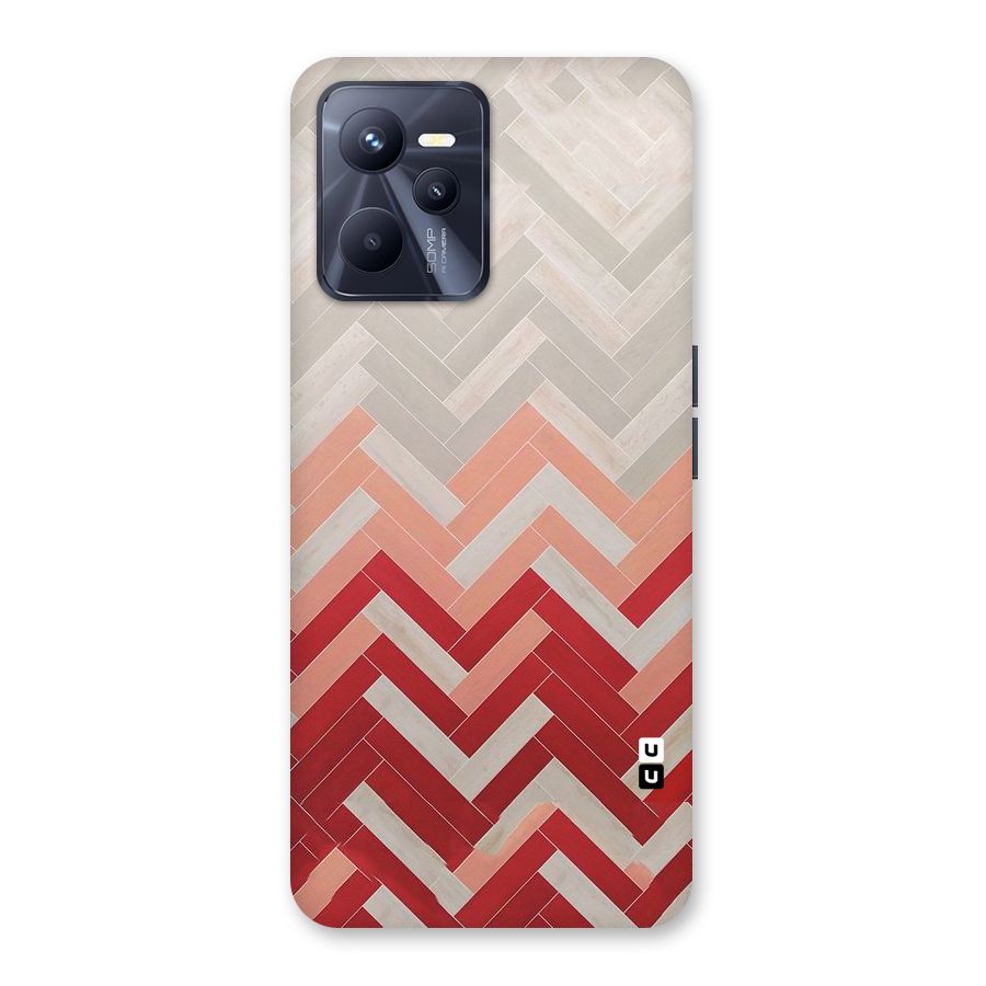 Reds and Greys Back Case for Realme C35