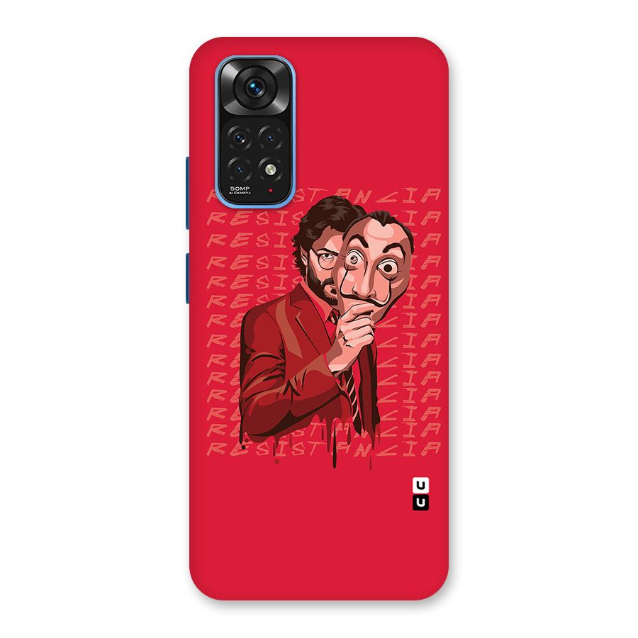 Resistancia Professor Art Back Case for Redmi Note 11S